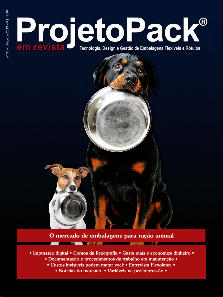 O mercado de embalagens para ração animal • Impressão digital • Contos da flexografia • Gaste mais e economize dinheiro • Documentação e procedimentos de trabalho em manutenção • Custos invisíveis podem matar você • Entrevista Flexolínea • Notícias do mercado • Variáveis na pré-impressão