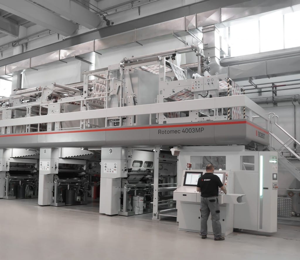 impressora rotogravura Bobst