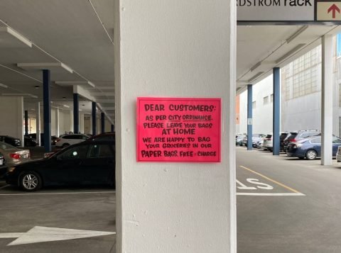 Sao Francisco proibe as sacolas retornaveis